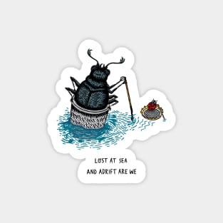 Lost At Sea Sticker